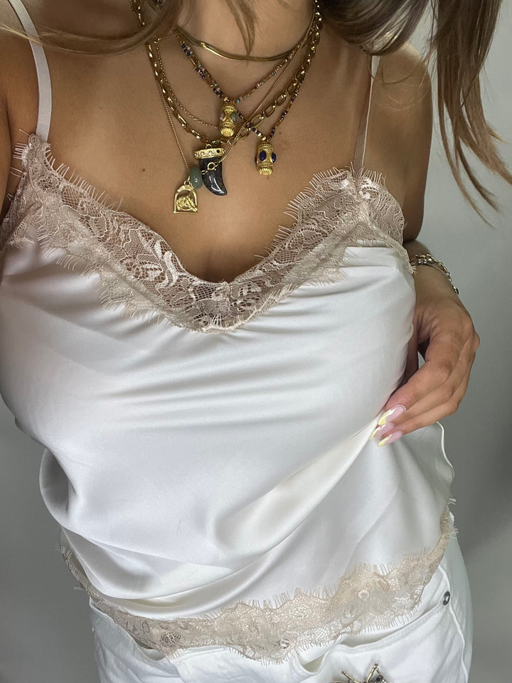 Top Thylani Blanc