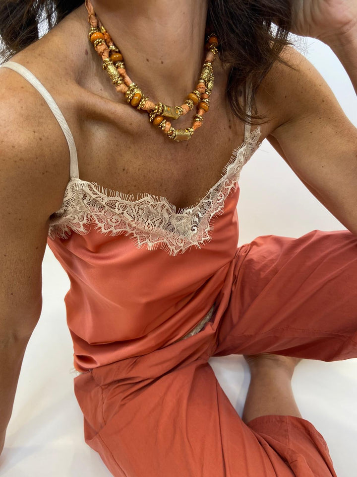 Top thylani Terracota Melle d
