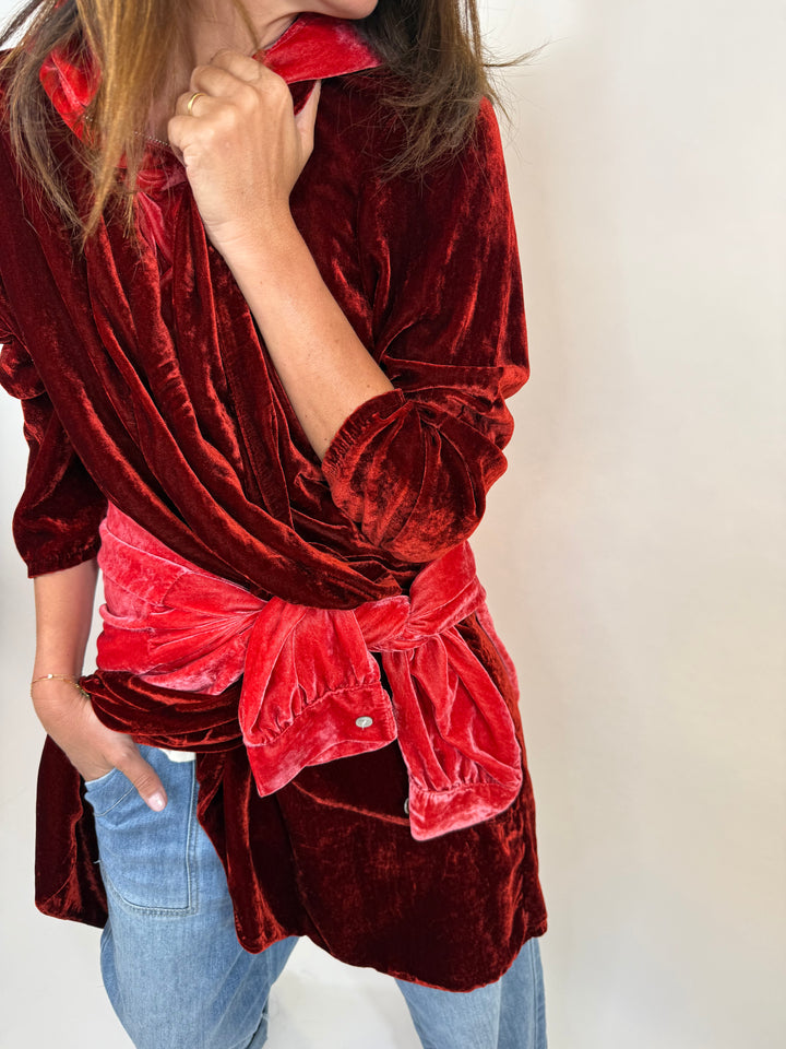 Veste Lina Melle D bordeaux