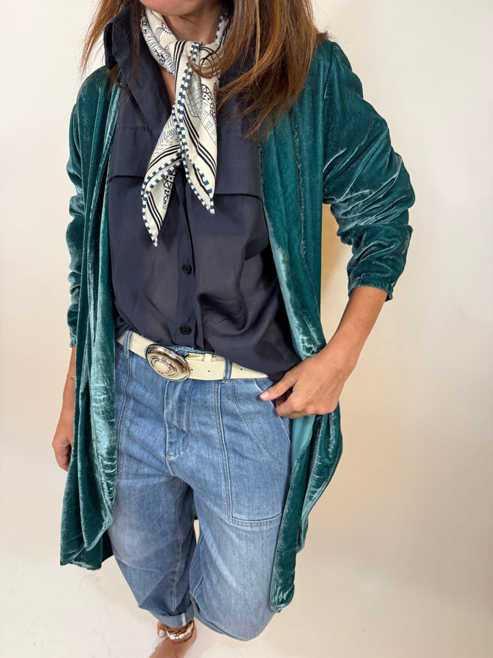 Veste Lina Melle D vert canard