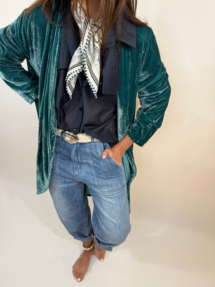 Veste Lina Melle D vert canard 2