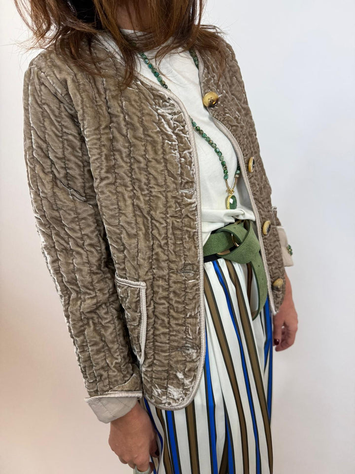 Veste Livia Melle D Beige 2