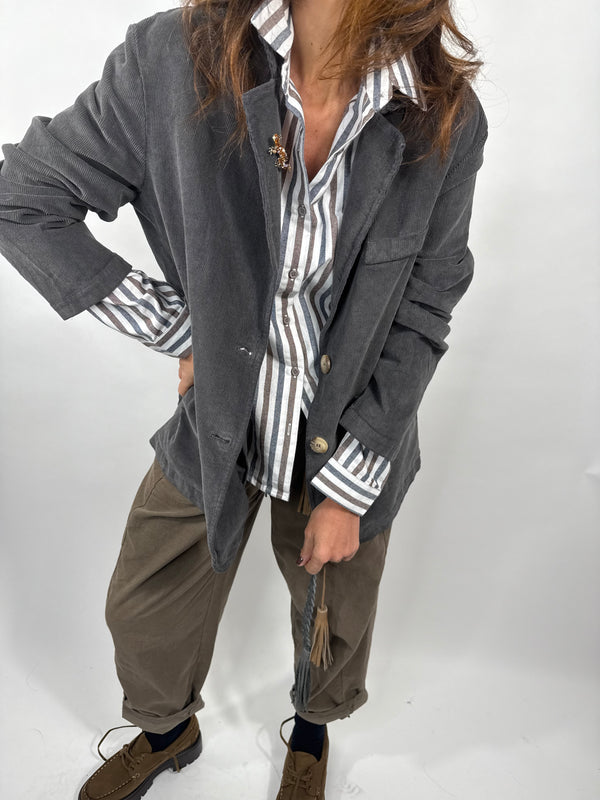 Veste Nathalie Melle D gris