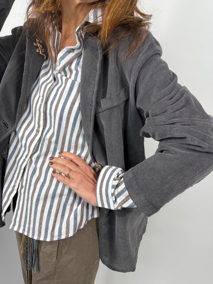 Veste Nathalie Melle D gris 2