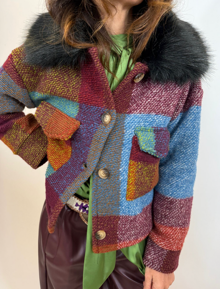 Veste Vahana Melle D bleue