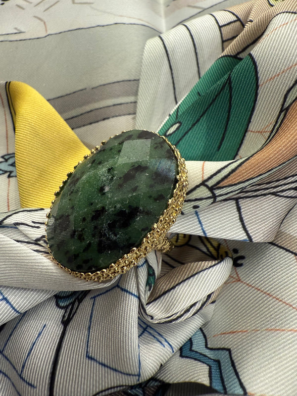 bague olio verte