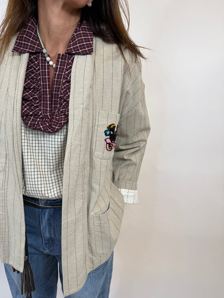 blazer albertine beige 2