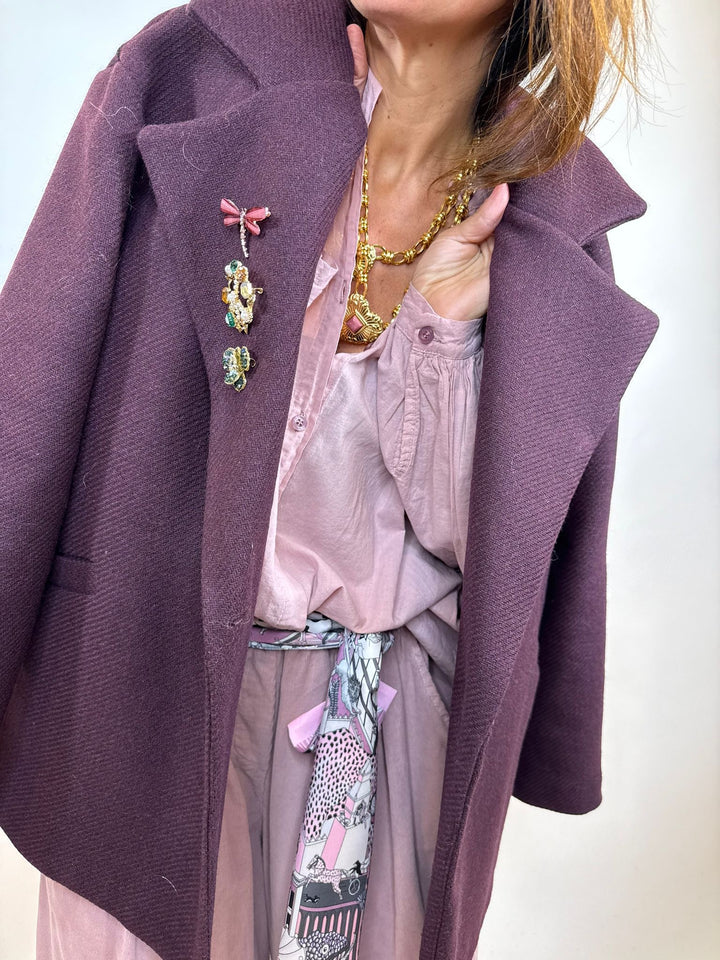 blazer sabrina aubergine 2