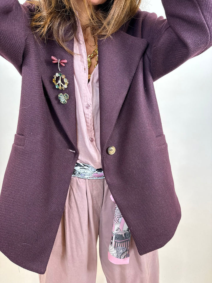 blazer sabrina aubergine 3
