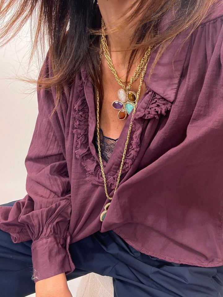blouse emma prune