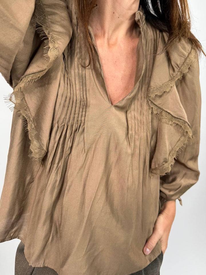 blouse gombé