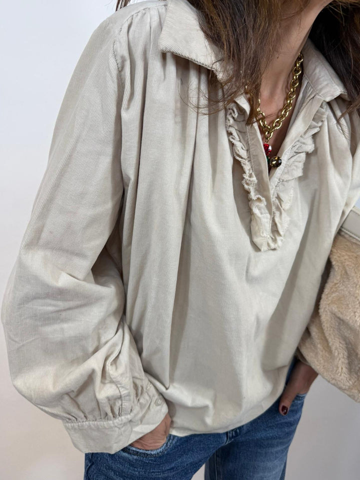 blouse liné craie 2