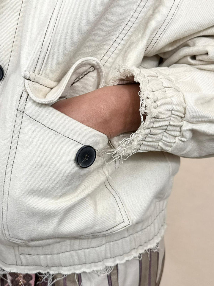 blouson fiorella poche