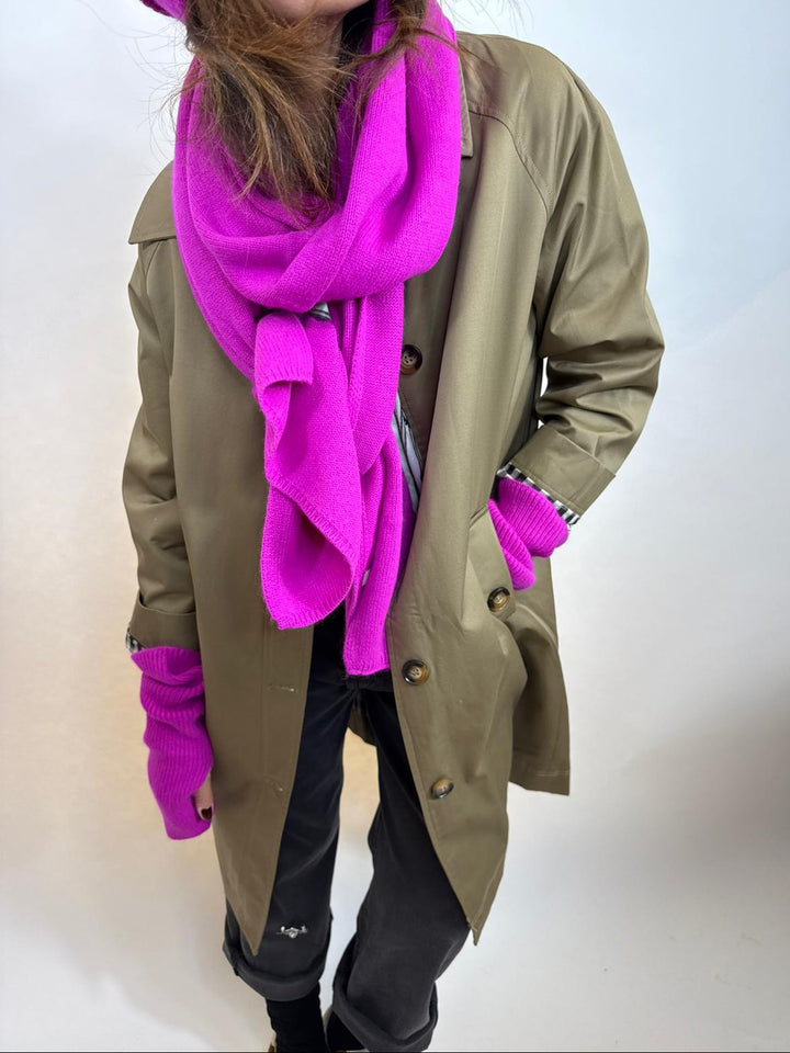 Écharpe Tino Melle D rose