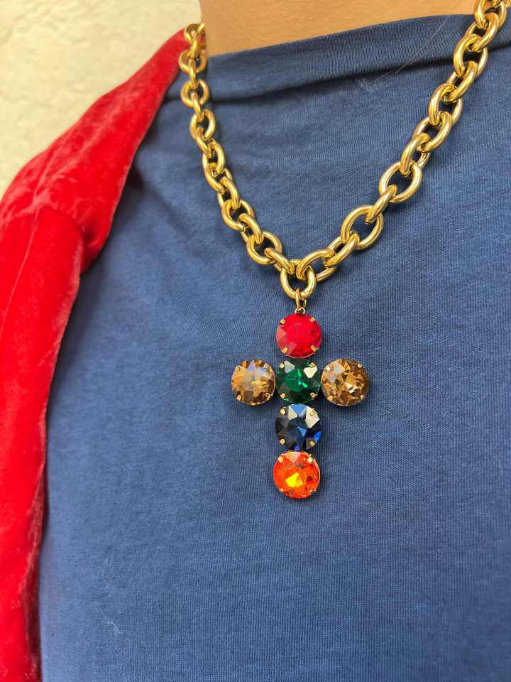 collier alvio multicolore