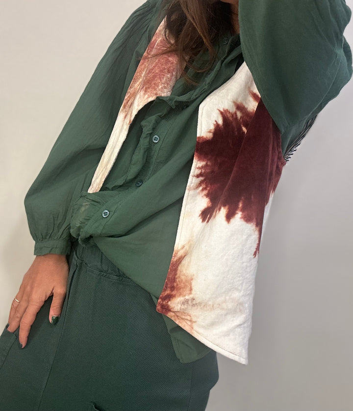 gilet joe terracotta cote