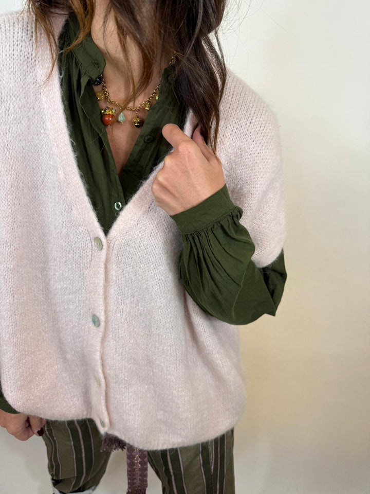 gilet tomas rose 2