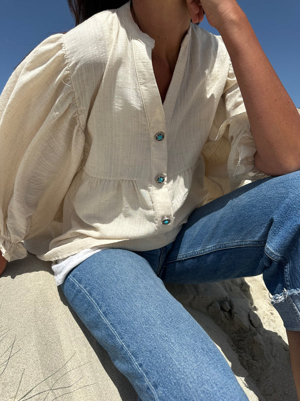  la blouse Bolt Melle D vue de cote