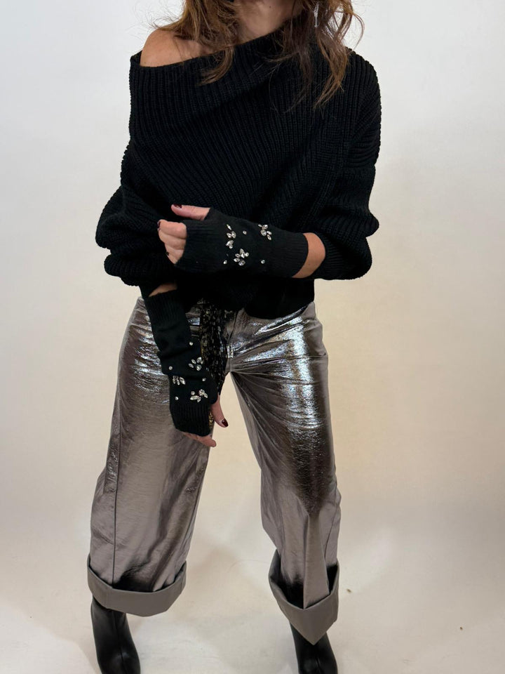 pantalon antonio argent