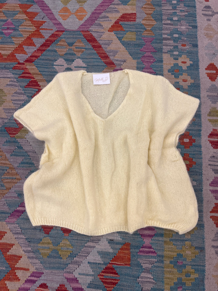 pull jean jaune