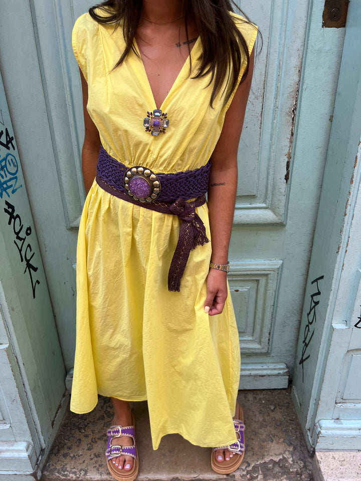 robe jaune 1