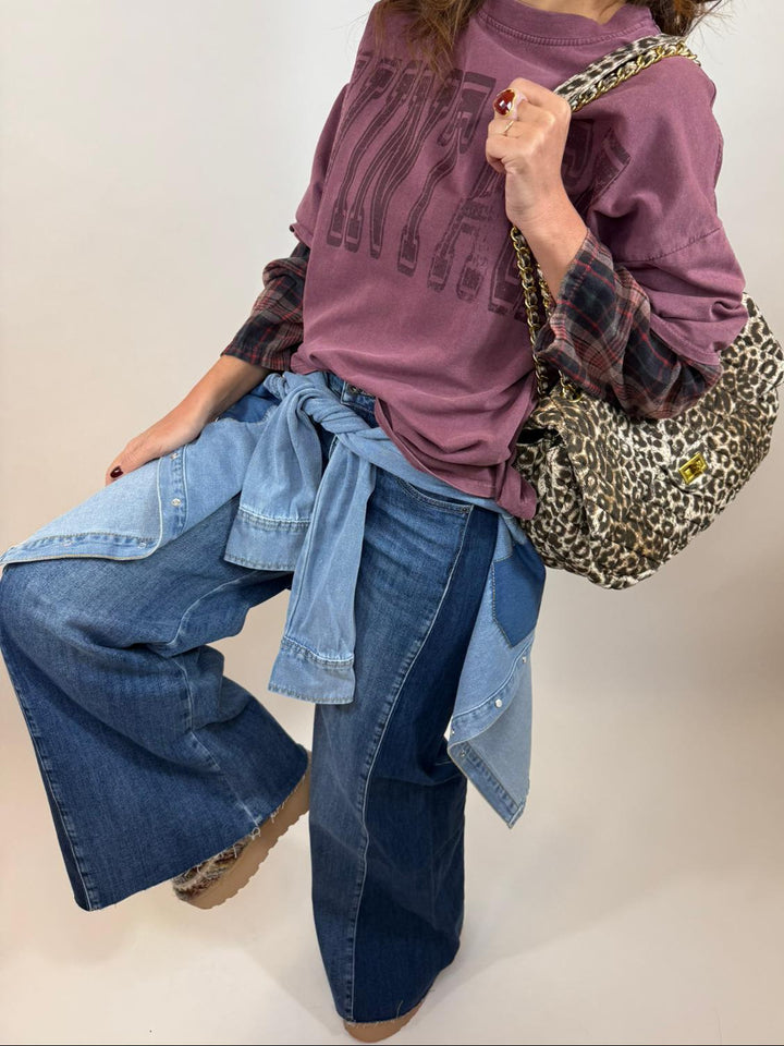 t shirt vintage prune look